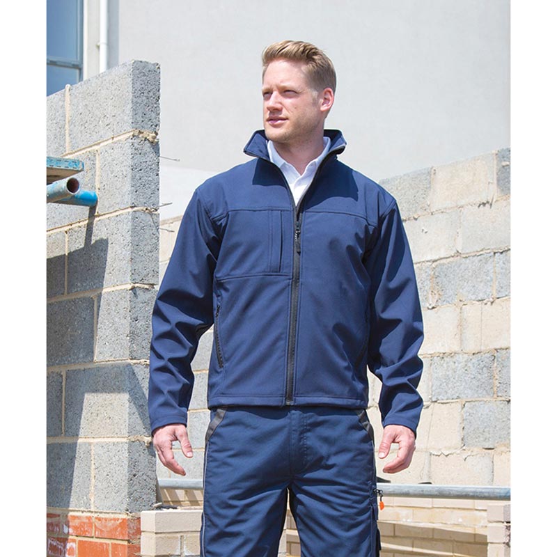 Classic softshell jacket - Navy* S